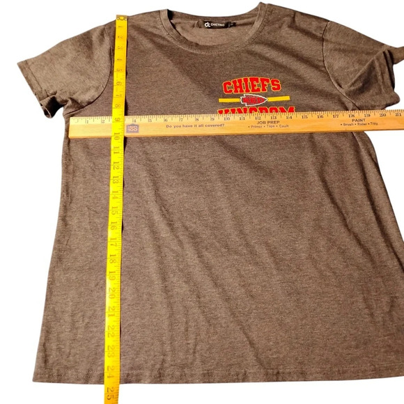 Travis Kelce Grey #87 T-Shirt, Size Large - Picture 3 of 4